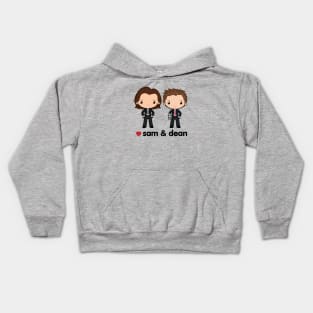 Love Sam & Dean - Supernatural Kids Hoodie